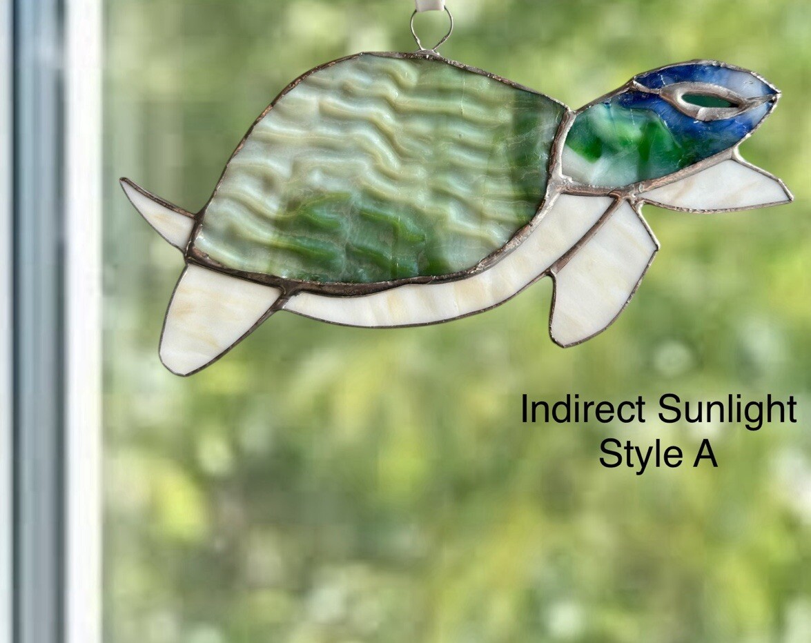 NEW Medium Sea Turtle Window Sun-catcher. gallery