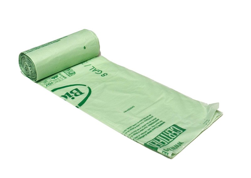 BioBag Compostable Liners, 8 Gallon (QTY 500), SKU 08G2025 gallery
