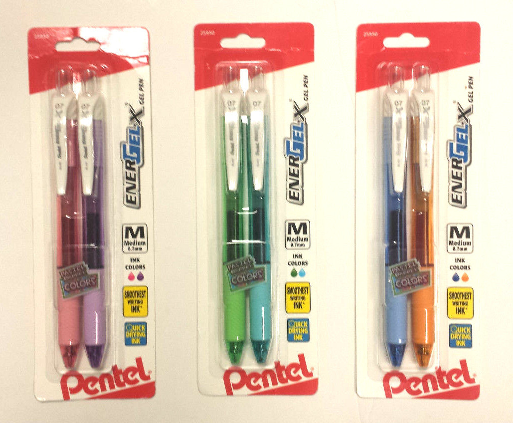 Pentel EnerGel Retractable Liquid Gel Pen, 0.7mm (choose color) gallery