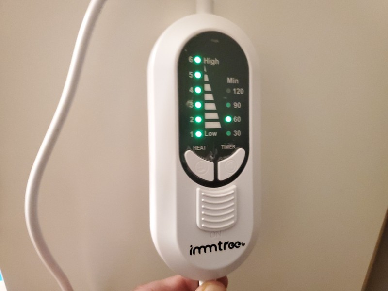 immtree Weighted Heating Pad for Deeper Pain Relief,Replacement Remote Control. gallery