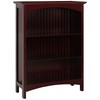 eHemco 3 Tier Bookcase Book Shelf with 2 Arched Supports, 40 Inches(Collectible) gallery