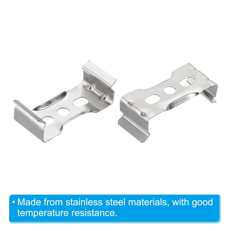 50pcs T8 LED Light Brackets Fluorescent Tube Mounting Clip Holder Hanger Clamps gallery