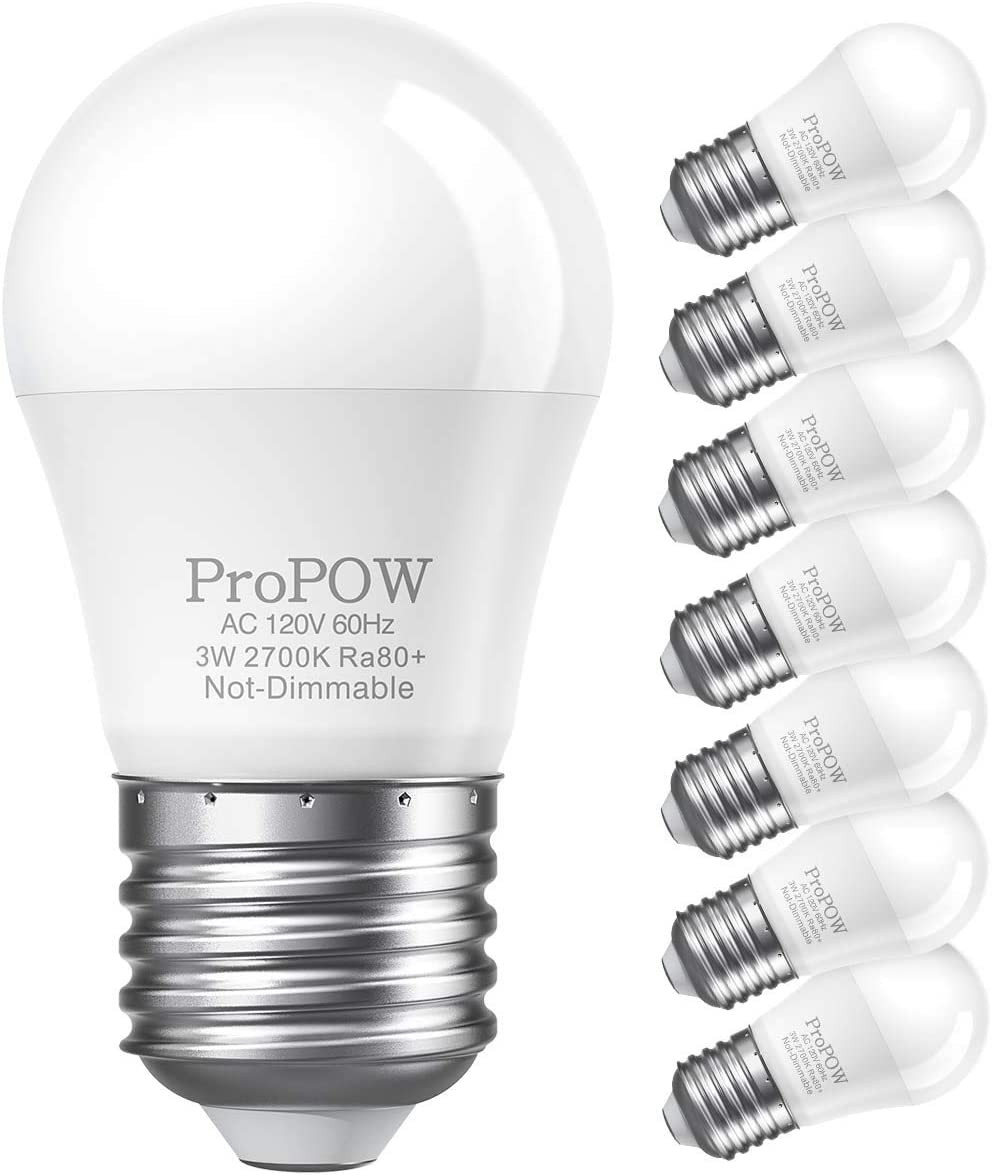 25 Watt Light Bulbs Equivalent A15 3w LED Light Bulb Soft White 2700K gallery