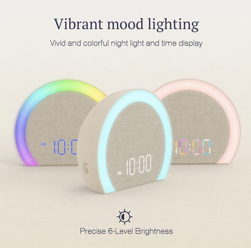 Extra Loud Alarm Clock with Wireless Bed Shaker Vibrating Dual Alarm wLight Wake gallery