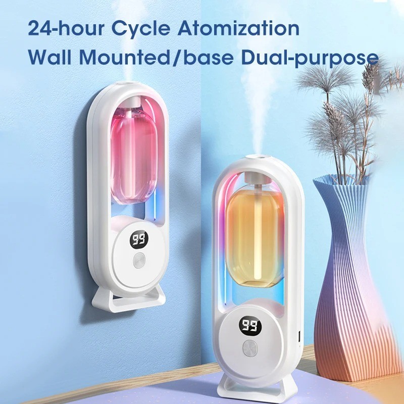 Auto Fragrance Diffuser USB Essential Oil Spray Light Home Room Freshener gallery
