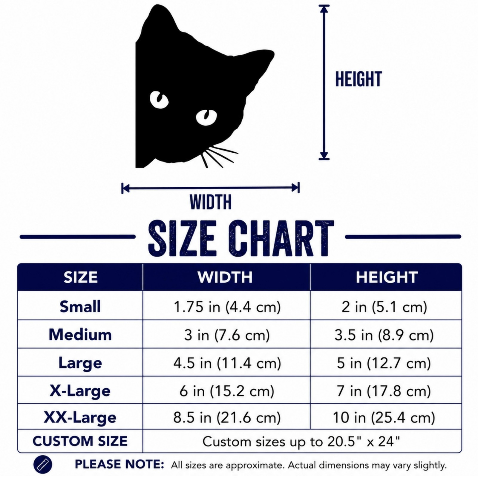 PEEKING CAT Decal Car Window Vinyl Sticker A Cute kitten peeking around a corner gallery