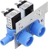 New Upgrade 285805 Washer Water Inlet 2.7 x 4.4 x 2.8 inches, Blue&Black gallery