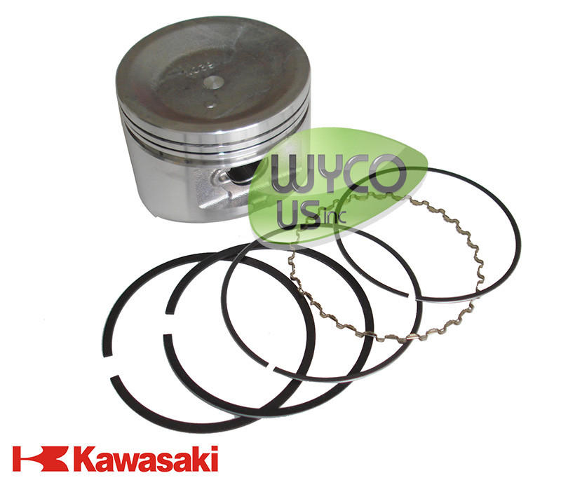 PISTON+RING SET, KAWASAKI FD620D ENGINES, JOHN DEERE 425/445,TRACTORS,14D2-11D33 gallery