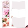 20 Asst'd Blank Mother's Day Notecards 4"x5.12" w/Env.(10 Designs) Pink Roses gallery