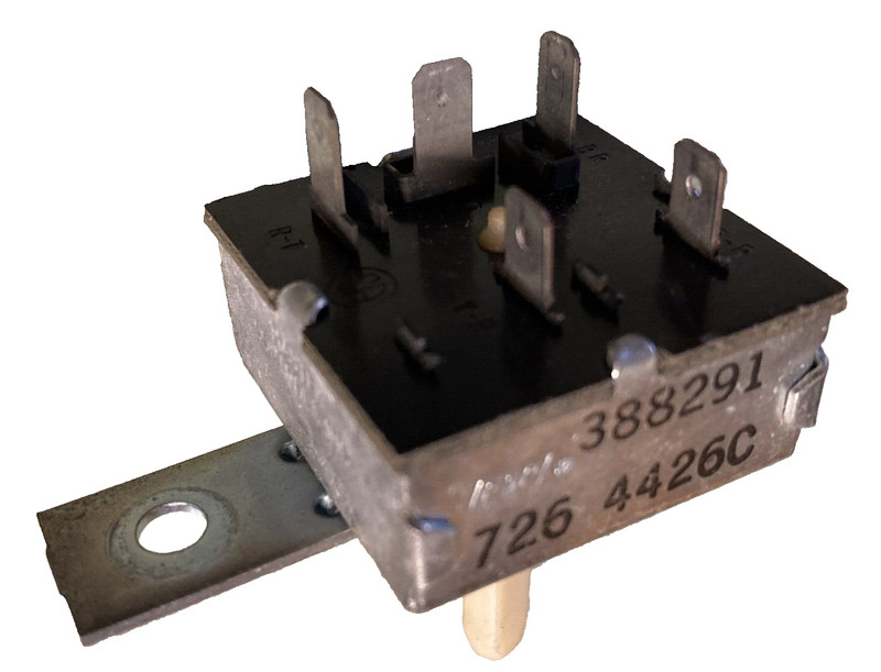 388291 Washer /Dryer Selector Switch-Whirlpool ( 70144260) Removed from Working gallery