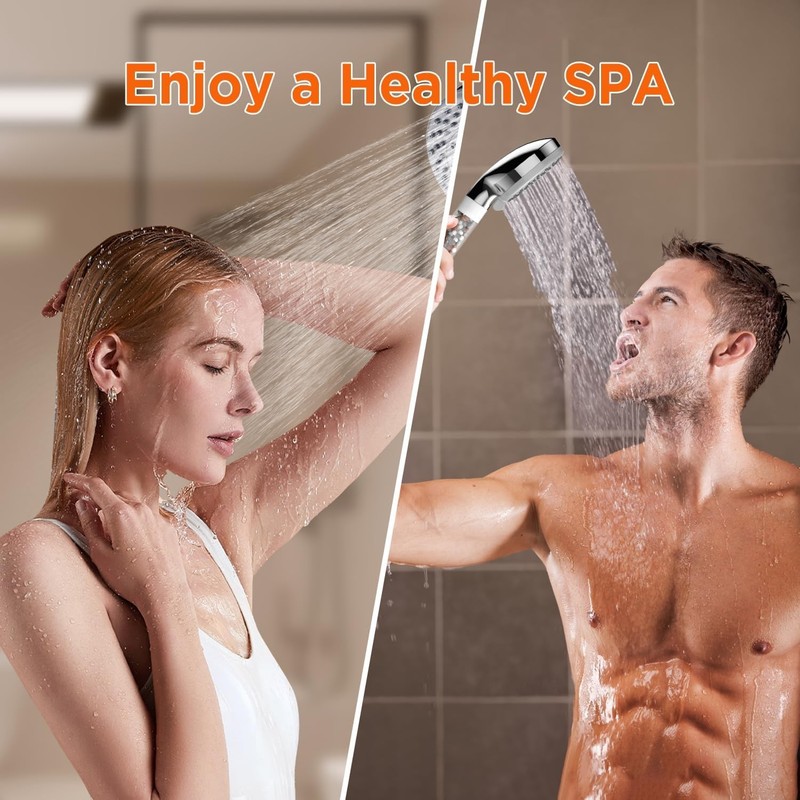 Filtered Shower Head with Handheld, for Bathroom & Spa Use | Easy Installation,n gallery