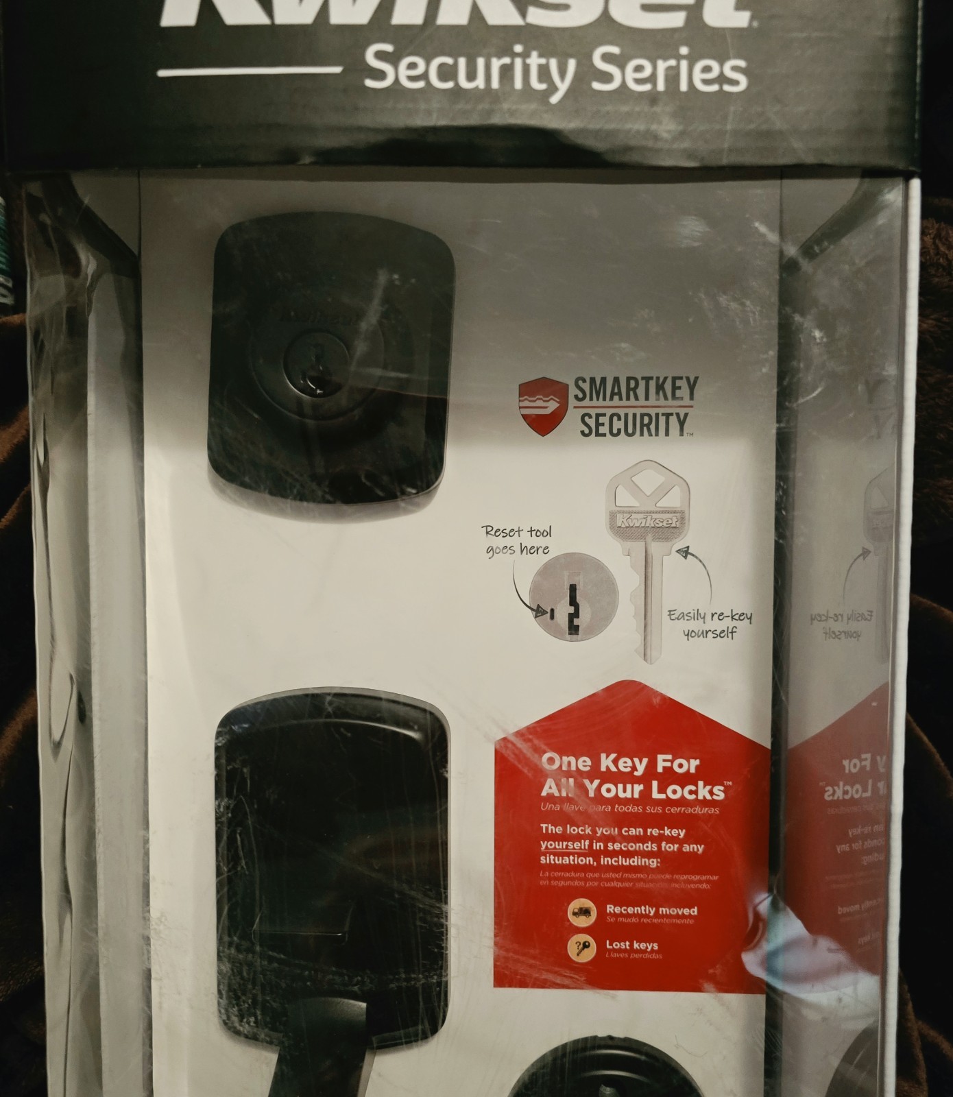 Kwikset Henley Door Lock Handle & Deadbolt Pick Resistant Microban Protection gallery