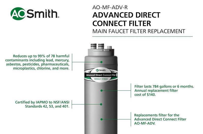 Advanced Direct Connect under Sink Filter for AO-MF-ADV System gallery