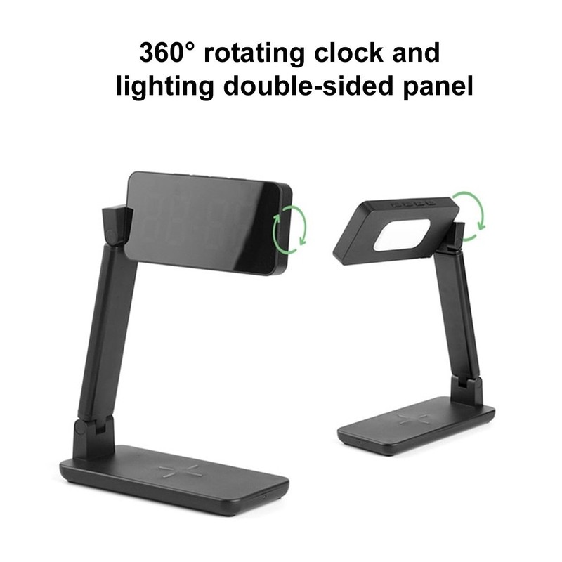 Desk Lamp, Desk Light with Wireless Charger, USB Charging Port, Dimmable Office gallery
