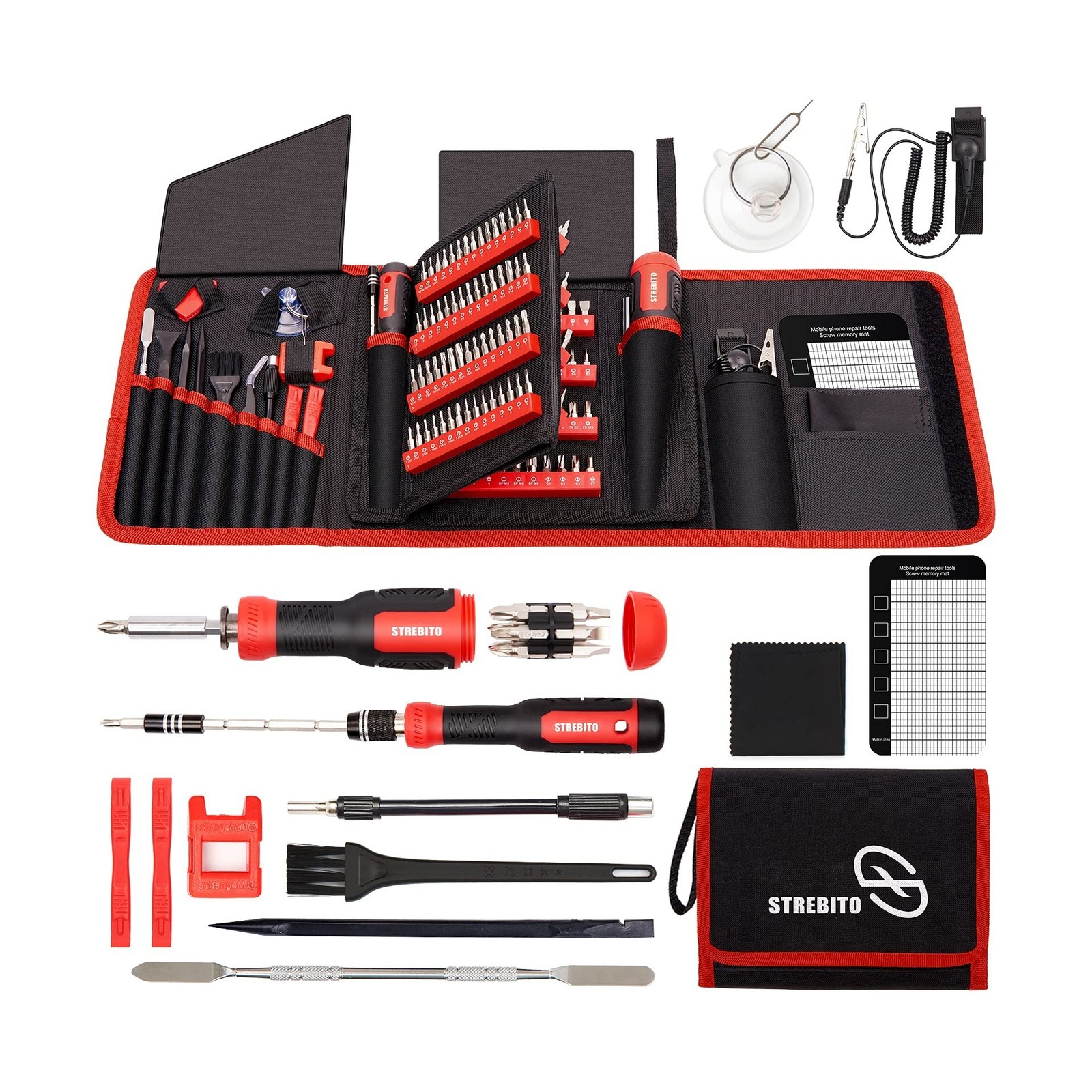 STREBITO Precision Screwdriver Set 191-Piece Multi-Bit Screwdri... USA FAST SHIP gallery