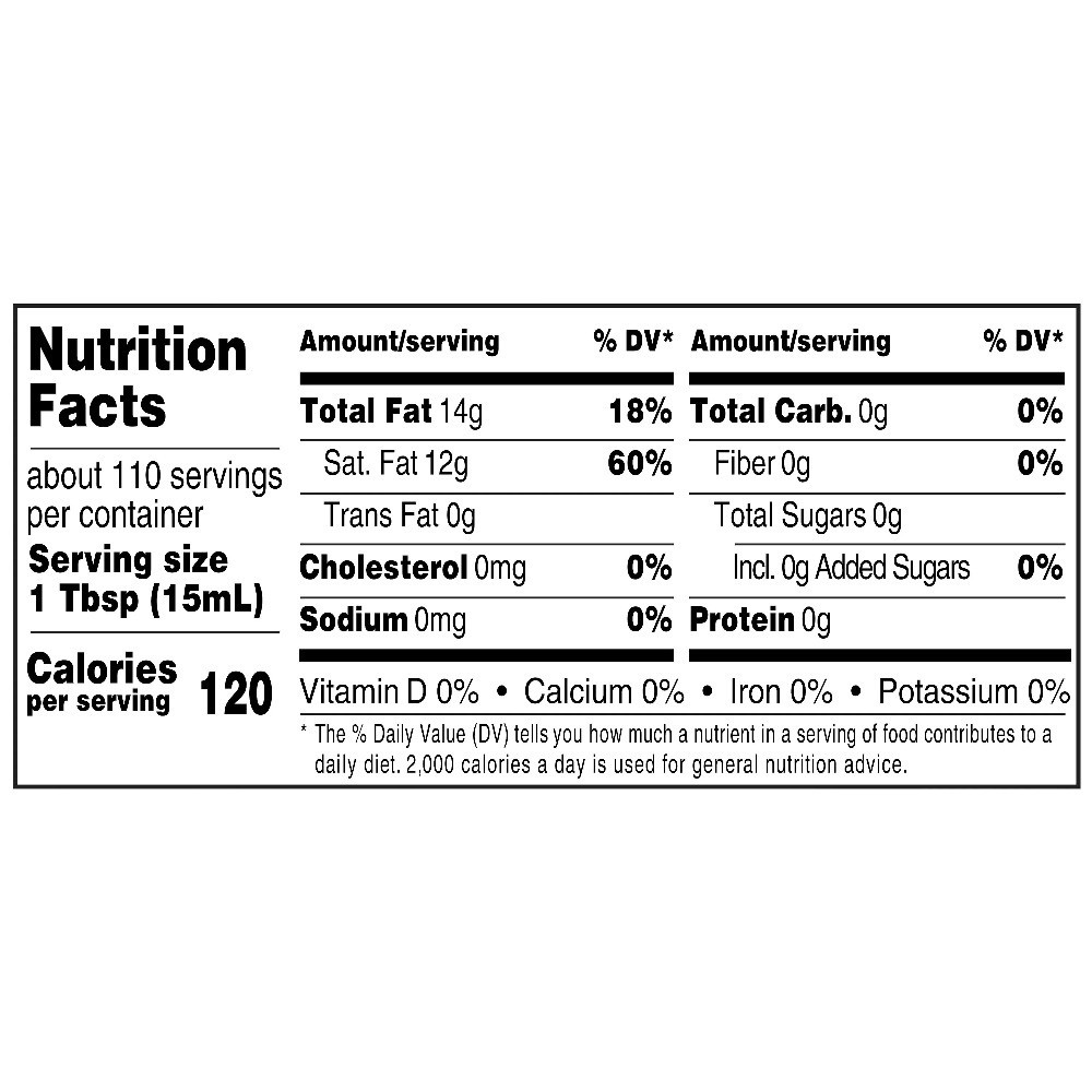 Organic Naturally Refined Coconut Oil, 56 fl oz gallery
