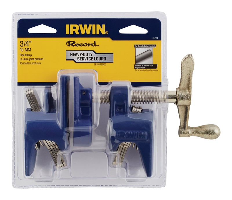 Irwin 224134 1200 lbs. Force Steel Quick-Grip Pipe Clamp 1-7/8 D in. gallery