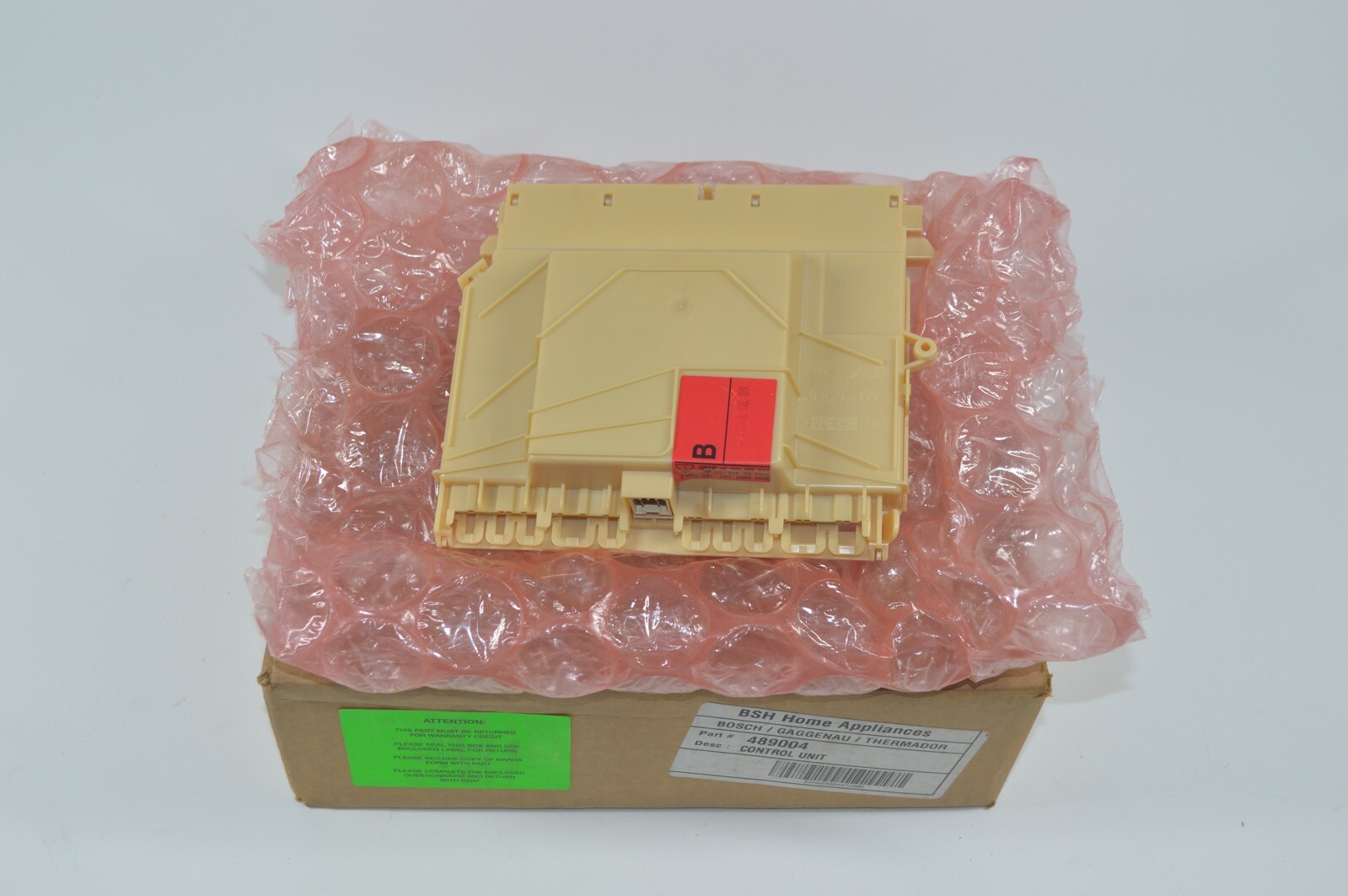 New Genuine OEM Bosch Dishwasher Control Unit 489004 gallery