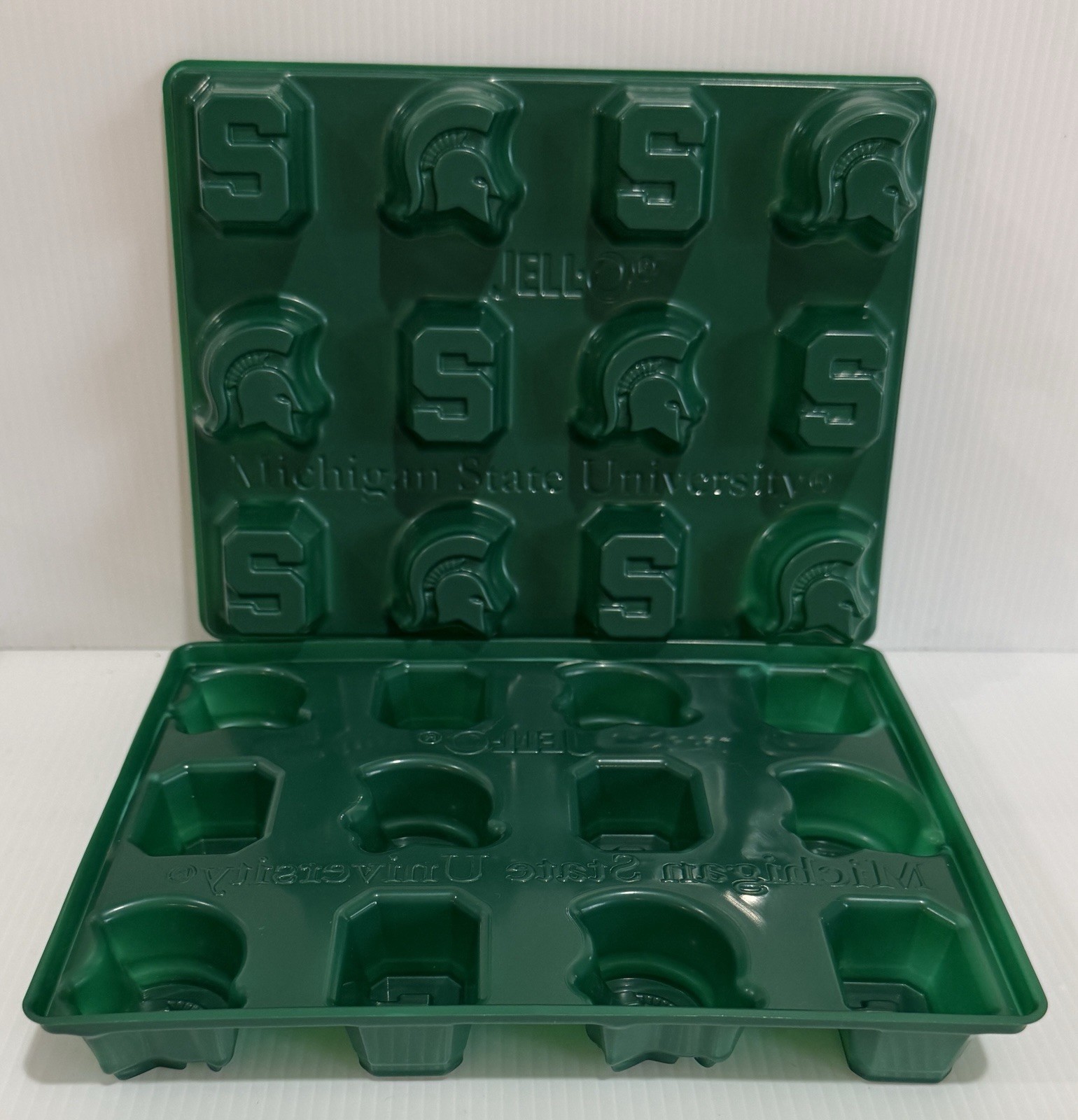 Michigan State University Jello (2) Shots Shooters Mold Candy NCAA Spartans MSU gallery