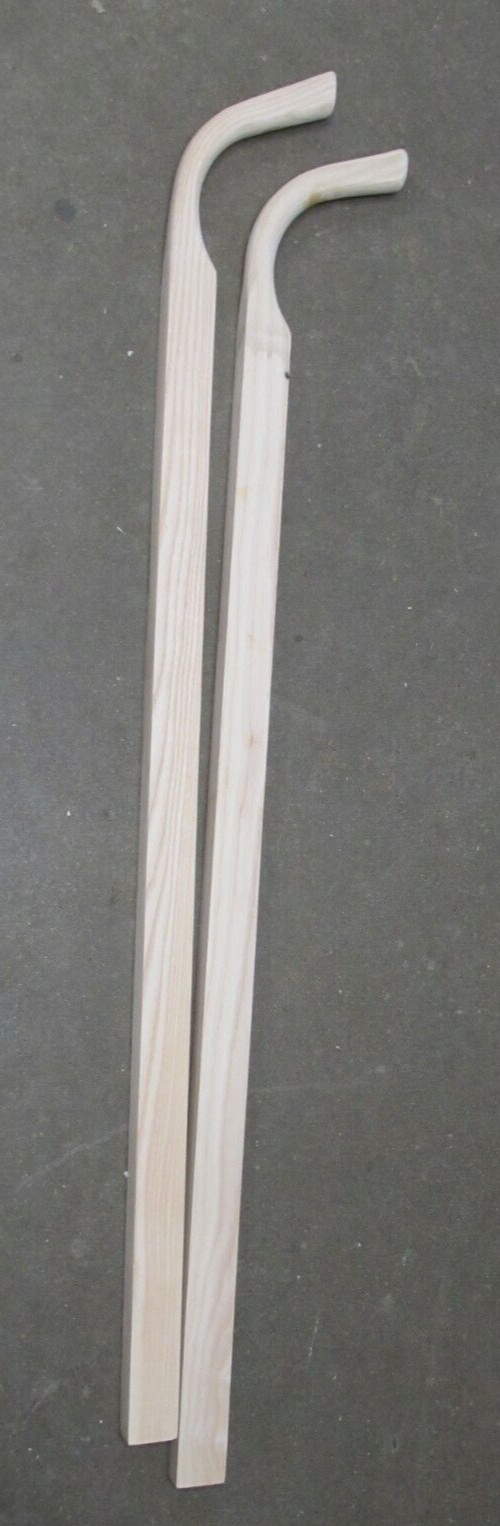 Amish made Plow Handles Made from Red Oak 1 Pair of Plow Handles Steam Bent gallery