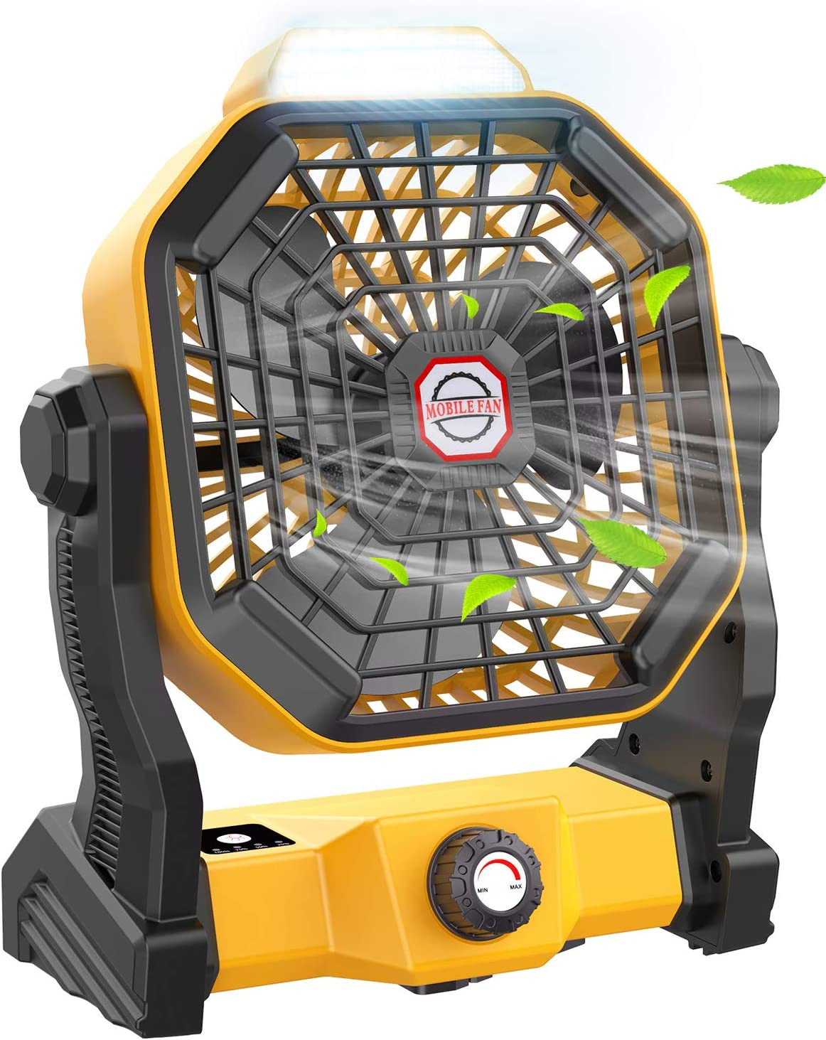 Rechargeable Portable Camping Fan with Stepless Speed and Long Runtime gallery