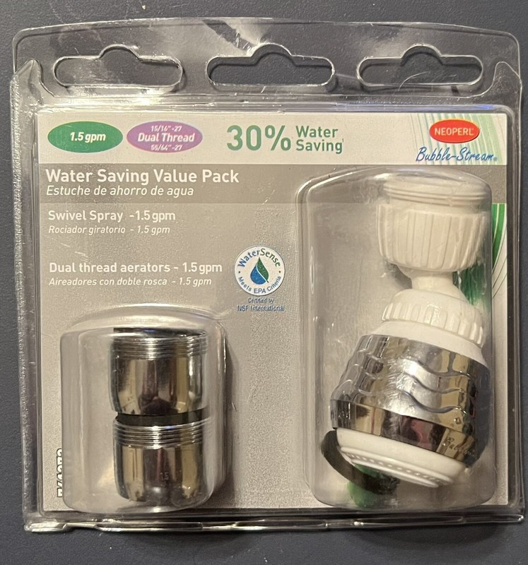 NEOPERL 741372 Water Conservation Flow Restrictors Aerator Pack 37.0120.98 gallery