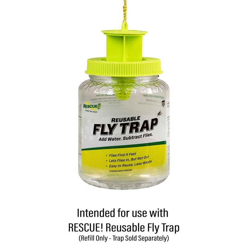 RESCUE Reusable Fly Trap Refill – Outdoor Use - 6 Pack gallery