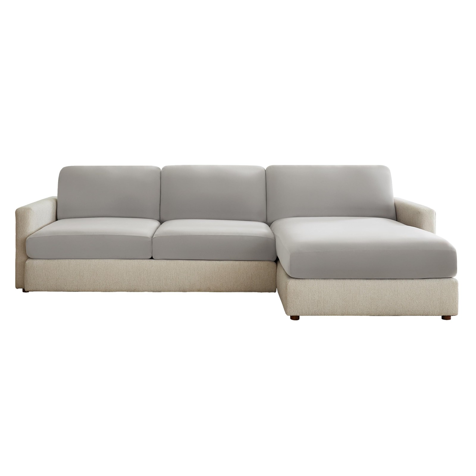 Surefit Hampstead Stretch Velvet Sectional Slipcovers Extra Long Cushion Covers gallery