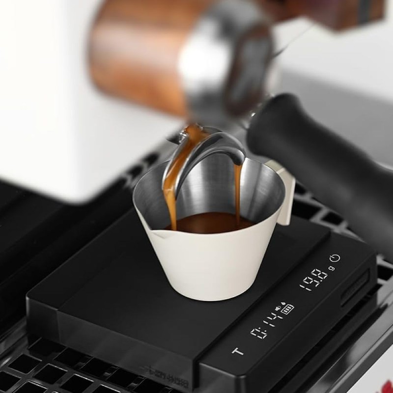 Digital Coffee Scale Timer Rechargeable 0.1g Accurate 2KG Espresso Pour Over gallery