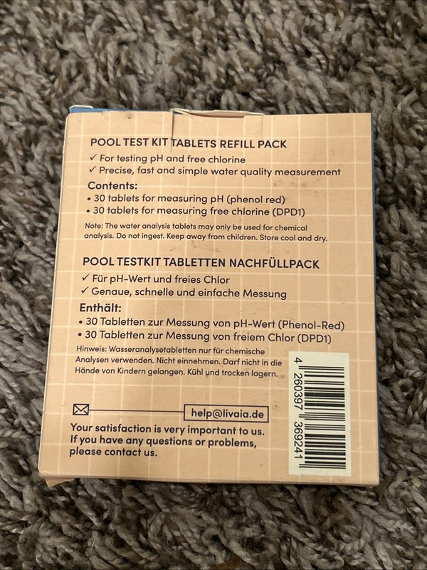Livaia Pool Test Kit Tablets Refill Pack gallery