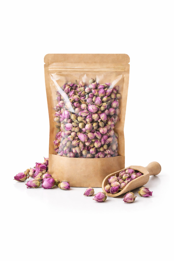 Premium Dried Damask Rose Buds –Damascena–Edible Tea Grade–Holy Land -(50g-450g)