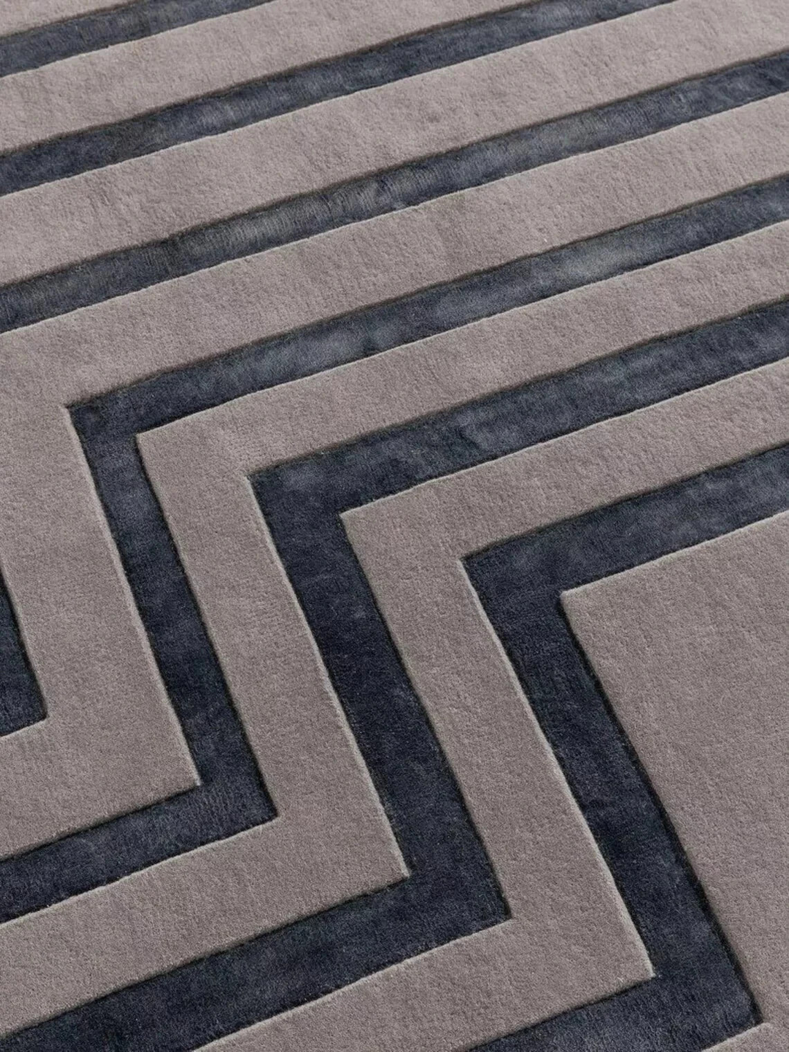 New Luxury Hand Tufted Wool & Viscose Traditional Handmade Design Carpet Rug gallery