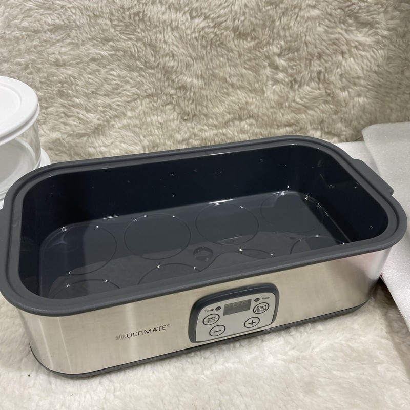 Ultimate Probiotic Yogurt Maker with Adjustable Temperature & Time (2 bowls) gallery