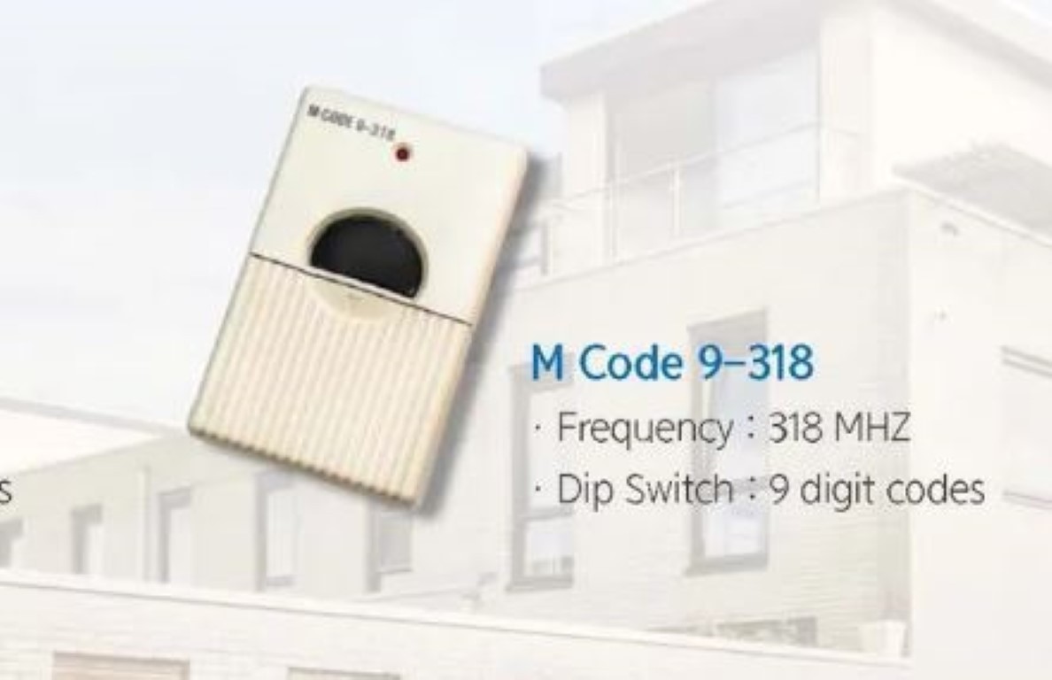 Access 9 318MHz 9 Dip Switch Remote Control for Linear Multicode 318MHz Receiver gallery