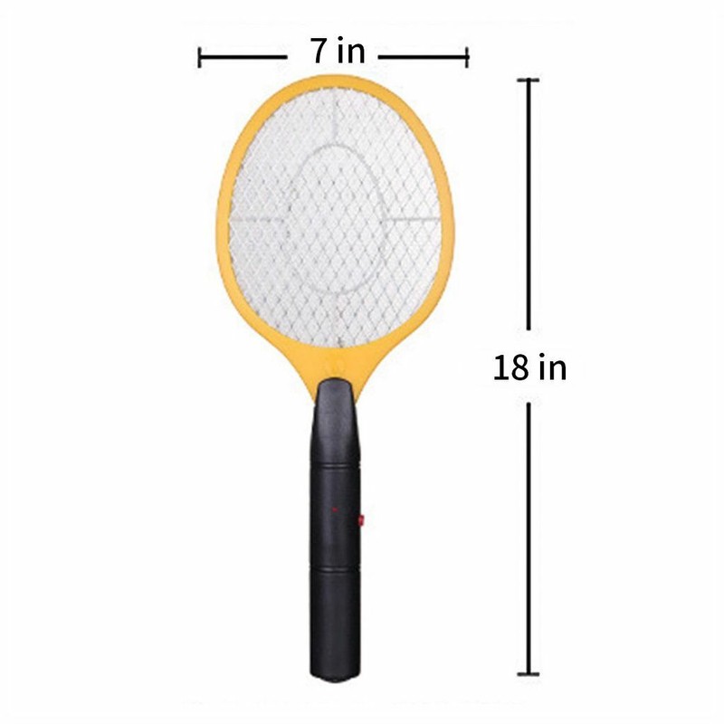 Handheld Bug Zapper Tennis Racket Battery Fly Swatter Mosquito Racket Killer gallery