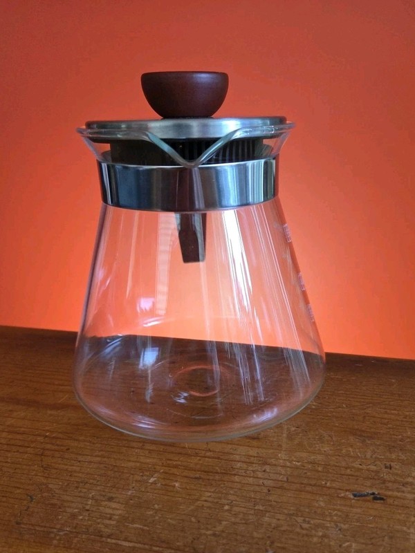 Replacement 5 Cup Clear Glass Percolator Coffee Pot Carafe 5" Tall 600ML gallery
