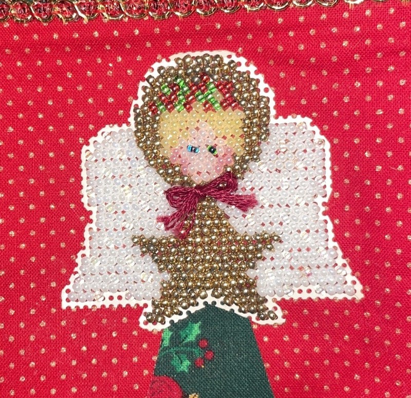 Unbranded Advent Calendar Countdown Christmas Tree Fabric Pocket W/ 26 Ornaments gallery