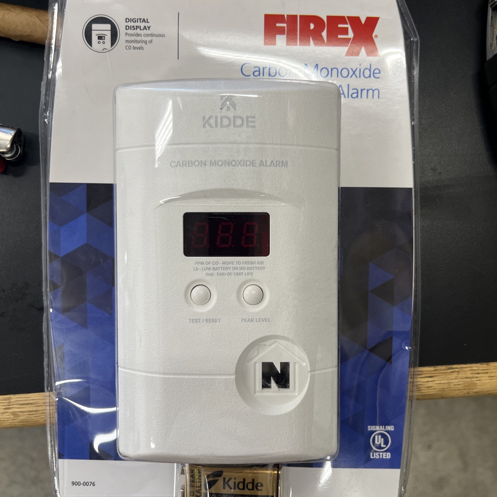 Kidde Firex Plug In Carbon Monoxide Alarm Detector w/ Battery Backup gallery