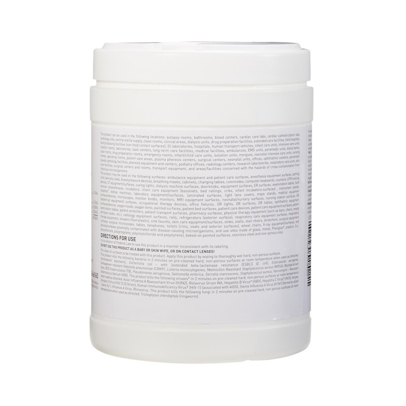 McKesson Surface Disinfectant Wipe Canister Alcohol Scent 160 Ct 50-66160 gallery