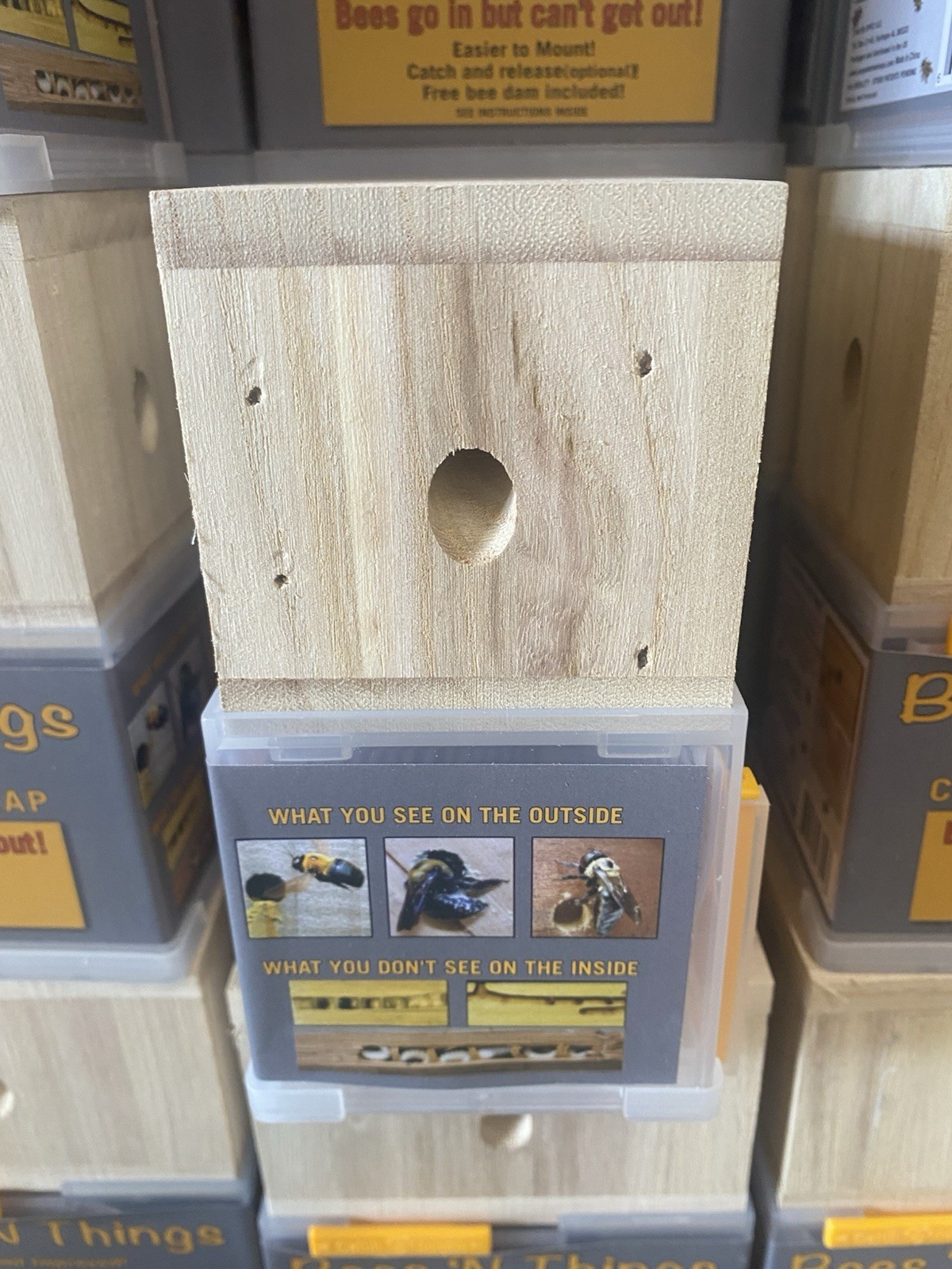 Bees 'N Things Outdoor Carpenter Bee Traps, NEW X 5 -- 5 Traps gallery