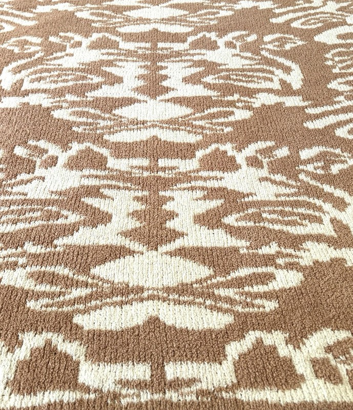 Kashwere Damask Chenilla Cloud™ Throw Blanket Wheat White Retail $194 gallery