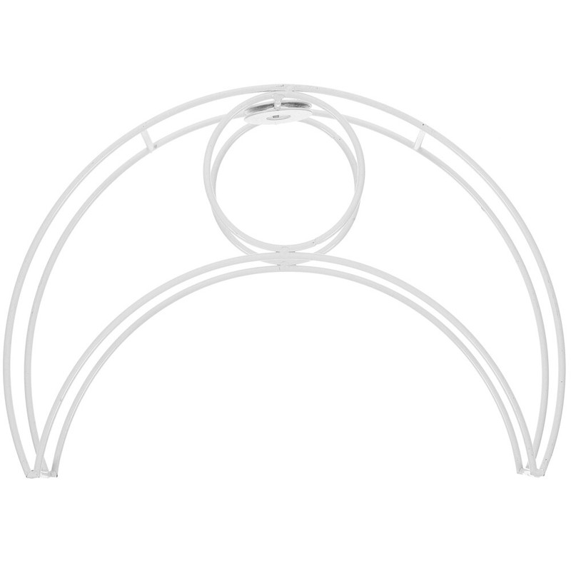 Moon Shape Lampshade Frame Replacement Lamp Frame Wire Lampshade Frame Desk gallery