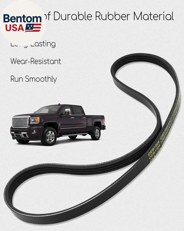 12658178 Air Conditioning Compressor Drive Belt with Tool Fit for Chevrolet Silv gallery