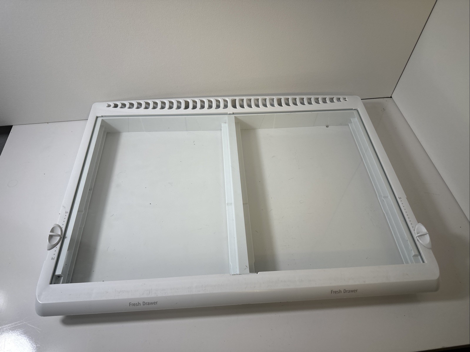 Crisper Drawer Cover Frame Compatible with Frigidaire Refrigerator 240364787 gallery