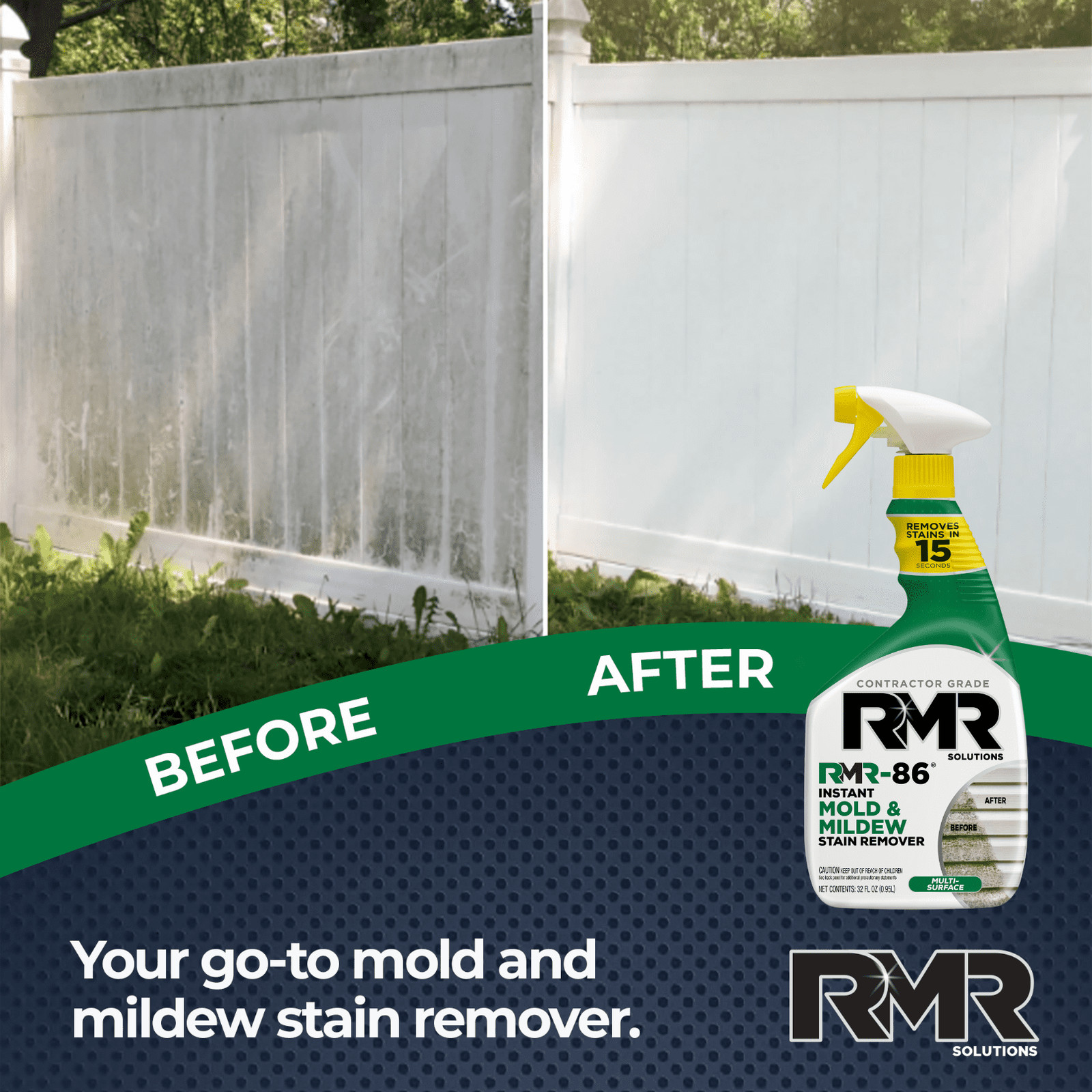 RMR Solutions 32-fl oz Mold and Mildew Stain Remover Outdoor Cleaner gallery