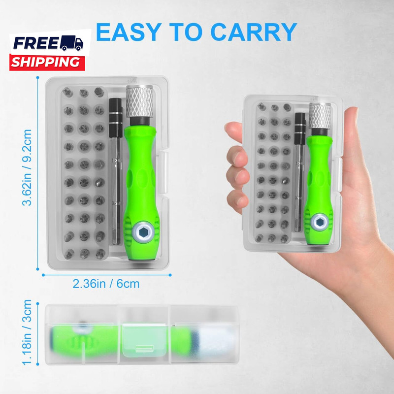 32 in 1 Small Precision Screwdriver Set Magnetic Mini Screwdriver Set gallery