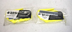 Safe Cut Cutters with Hook and Loop Adhesive Provided for Mounting Yellow 2 Pack