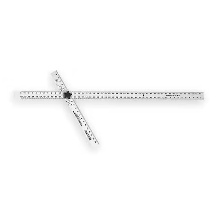 Johnson Level & Tool Ads48 Drywall T Square, Adj, 48 In, Aluminum gallery
