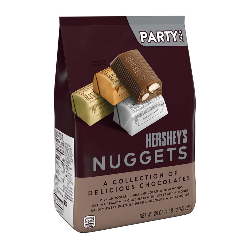 HERSHEY'S NUGGETS Assorted Chocolate Candy Party Pack, 26 oz gallery