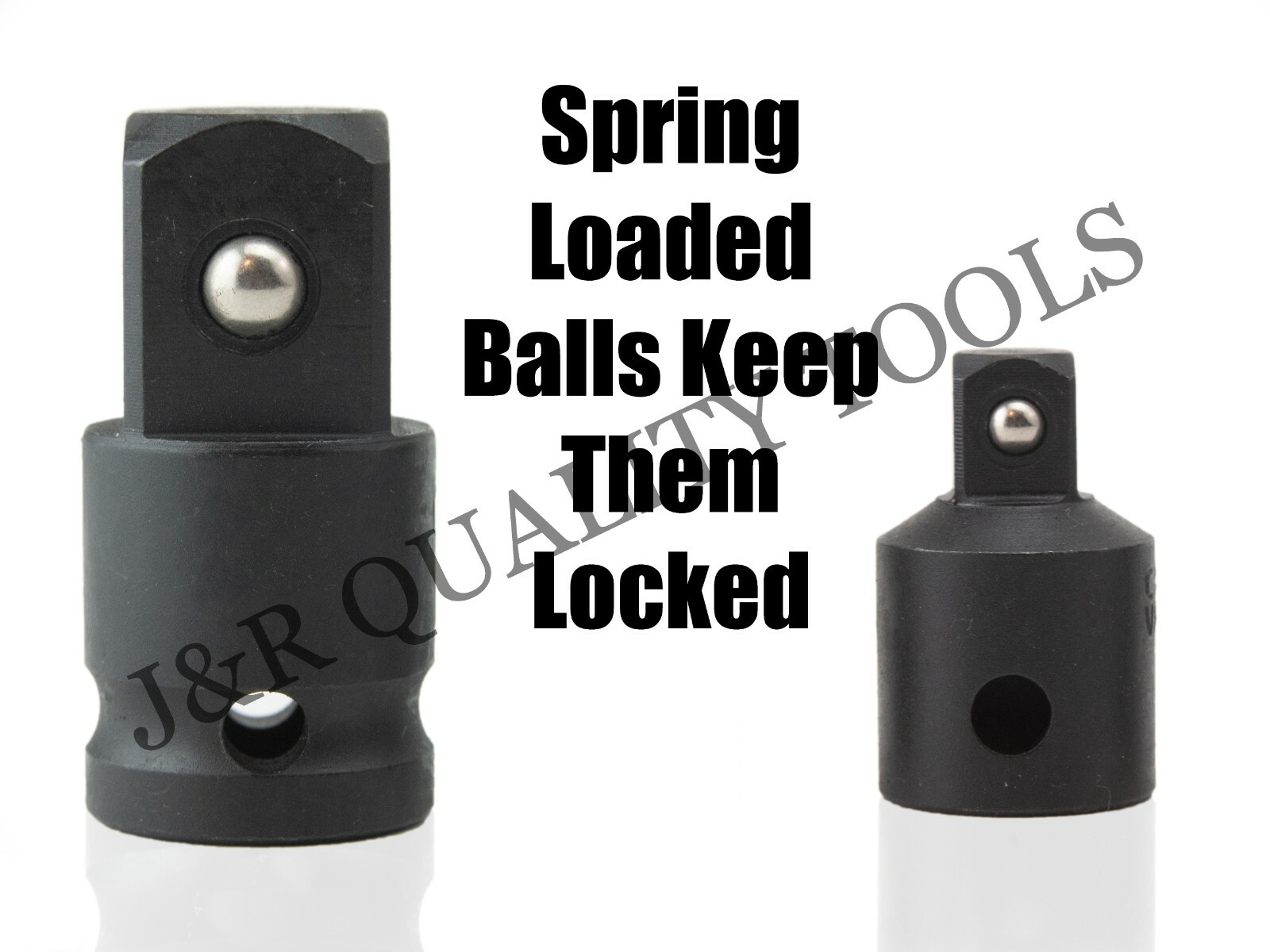 VCT 5pc Impact Socket Adapter & Reducer Cr-V Impact Driver Set gallery